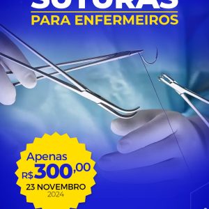 Matrícula Online – Técnicas e Práticas de Sutura para Enfermeiros